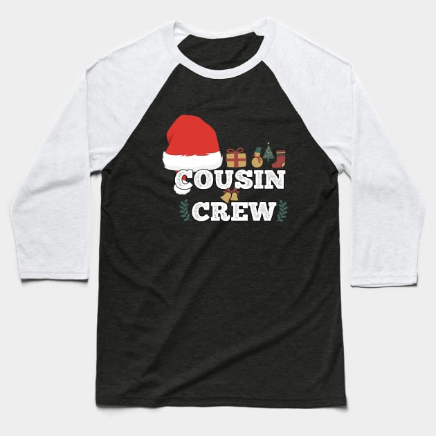 Cousin crew gift idea christmas gift Baseball T-Shirt by Flipodesigner